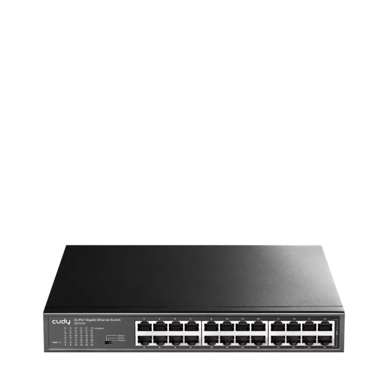 Cudy GS1024 przełącznik sieciowy Gigabit Ethernet (10/100/1000) Czarny