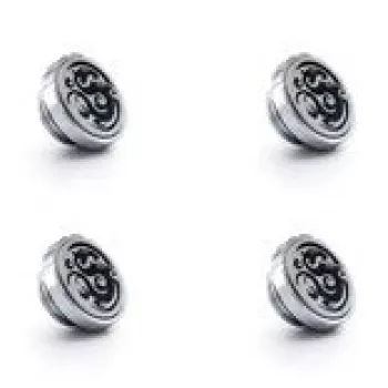 BitsPower G1/4 Thread Plugs 4-Pack — BitsPower BPM-C06-4P, polerowane srebro