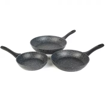 Zestaw patelni Salter BW11459BRMFOB 3-częściowy nieprzywierające patelnie 20/24/28 cm