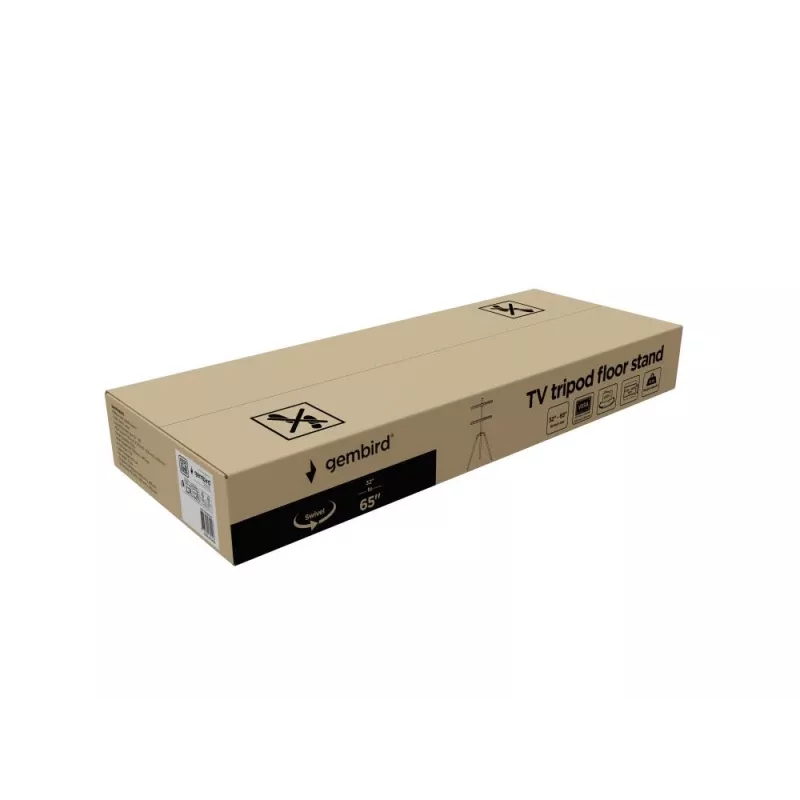 Stojak podłogowy do telewizora 32-65/TRÓJNOŻNY TVS-65S-01 Gembird