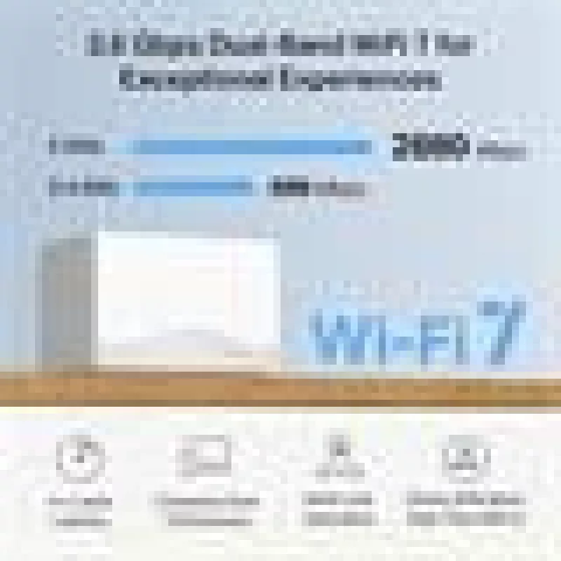 System Wi‑Fi Mesh TP‑LINK Mercusys Halo H25BE (Wi‑Fi 7, dwuzakresowy 2.4/5 GHz, 2880 Mbps) zestaw 2 szt., 3 wewnętrzne anteny, biały