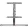 HAGOR HA - Podstawa - do wyświetlacza LCD - Srebrna - Rozmiar ekranu: 81-140 cm (32-55) - Interfejs montażowy: do 400 x 400 mm - Mocowanie na biurko (8700)