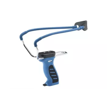 Proca MAN KUNG SL8 MK-SL08 — siła naciągu 150 funtów, technopolimer, niebieska, ergonomiczny uchwyt