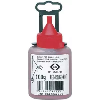 Proszek kredowy c.k tools T3521R 100 — czerwona kreda traserska, 100 g