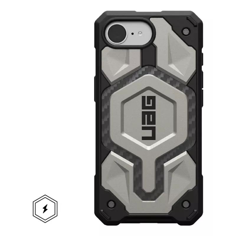 Urban Armor Gear 114497113636 etui na telefon komórkowy 15.5 cm (6.1) Cover Titanium
