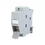 Metz Connect REGplus IP20 C6A Module 180°M - DIN outlet do montażu na szynie - RJ-45 - Jasnoszary (130B117003-E)