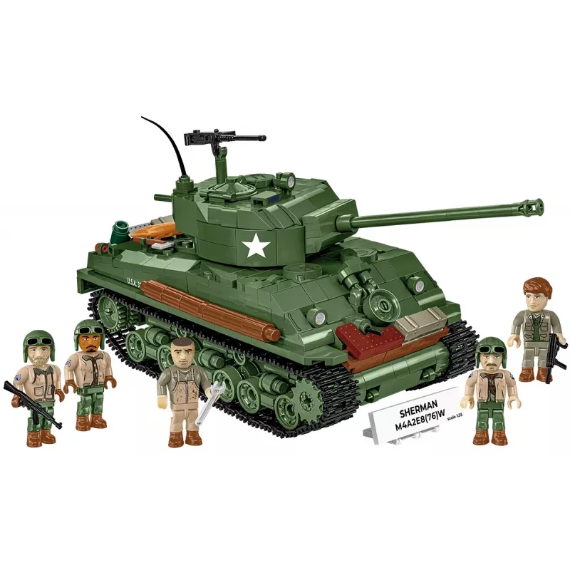Klocki Sherman M4A2E8 865 klocków