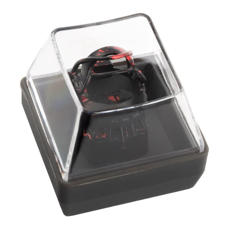 ZOMOPLUS Aluminium Keycap beflecktes Folterwerkzeug - czarny/czerwony