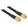 Kabel koncentryczny DeLOCK 88891 LMR195 5m Czarny