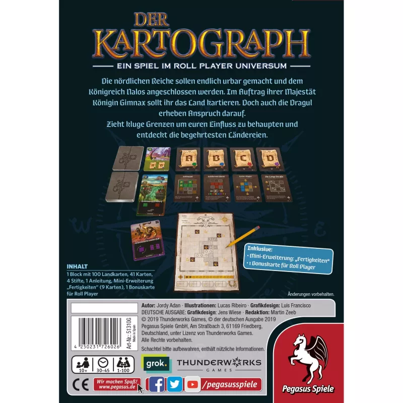 Der Kartograph, gra rodzinna