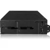 Obudowa na dysk Icy Dock MB902SPR-B R1 Czarna 2,5 cala SATA