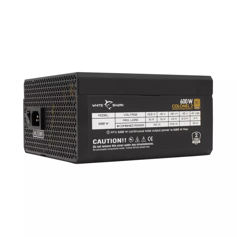 Zasilacz White Shark GPSU-B600S Colonel-2 600 W