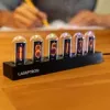 Zegar biurkowy Lamptron DC601 IPS czarny — cyfrowy zegar biurkowy z wyświetlaczem IPS