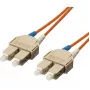 Equip SC/SC kabel światłowodowy krosowy - OM1/OM2, 1,0 m, 62,5/125 µ