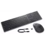 Dell | Premier Collaboration Keyboard and Mouse | KM900 | Zestaw klawiatury i myszy | Bezprzewodowy | LT | Grafitowy | USB-A | Połączenie bezprzewodowe