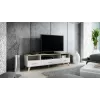 Cama RTV stand LOTTA 180cm Biały + sonoma oak