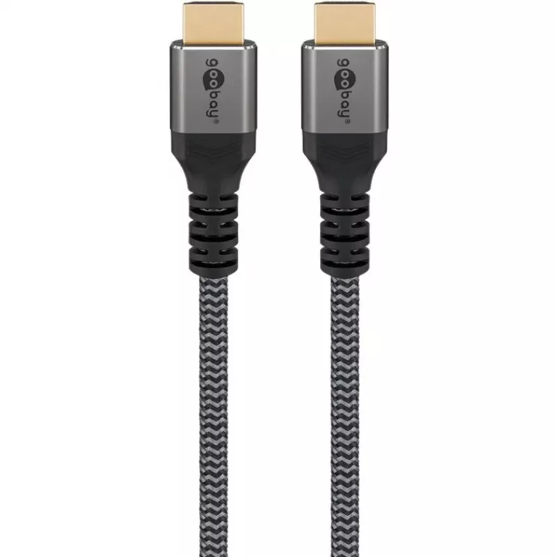 Goobay 65263 Kabel HDMI 5 m HDMI Typ A (Standard) Szary (65263)