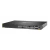Hewlett Packard Enterprise HPE Aruba Networking CX 6200F 24G 4SFP+ Switch - Switch - max. odległość stosowania 10 km - L3 - zarządzany - 24 x 10/100/1000 + 4 x 100/1000/10G SFP+ - Front a