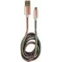 LC-POWER Kabel USB-Micro-1M-4 1m niebieski/różowy, USB A na Micro-USB (LC-C-USB-MICRO-1M-4)