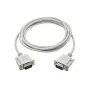 Kabel szeregowy RS-232 Akyga AK-CO-03, D-Sub 9-pin męski–męski, nieskrosowany, 2 m, biały