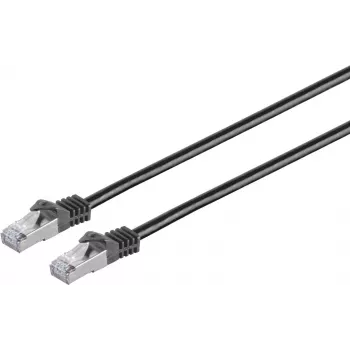 Kabel sieciowy ShiverPeaks CAT7 75511-S 1 m S/FTP LSZH Czarny