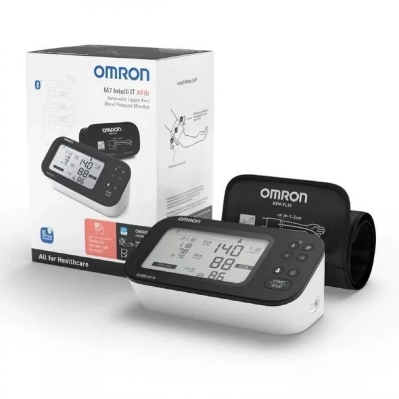 Omron M7 Intelli IT Automatyczny ciśnieniomierz naramienny dla 2 użytkowników