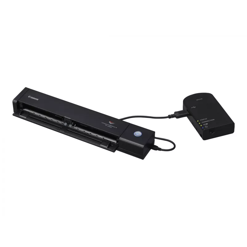 Canon imageFORMULA P-208II Przenośny skaner dokumentów z dupleksem, 216 x 356 mm, 600 x 600 DPI, 24 bity, 8 str./min, 6 str./min, 16 obr./min