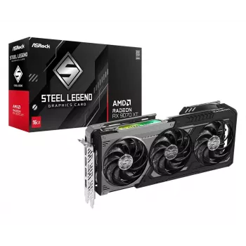 Karta graficzna ASRock Radeon RX 9070 XT 16GB Steel Legend Dark