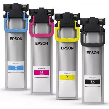 Epson Oryginalny WF-C53xx/WF-C58xx XL - 4er Multipack (turkusowy, purpurowy, żółty, czarny) (OPWF-C53xx/WF-C58xxXLset)