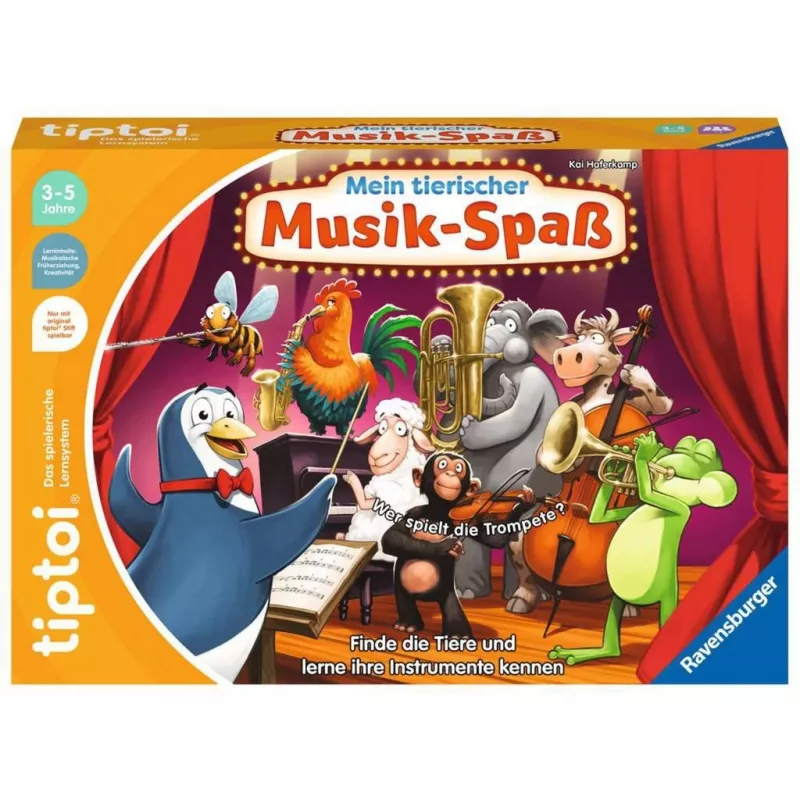 tiptoi Mein tierischer Music Fun, gra planszowa