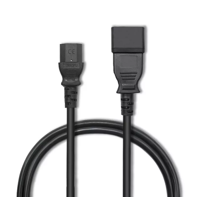 Kabel zasilający Qoltec 53991 czarny 1,2 m złącze C20 C13