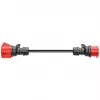 Adapter do Gemini flex 22 kW CEE czerwony prąd trójfazowy 32A > CEE czerwony 16A czarny 30cm