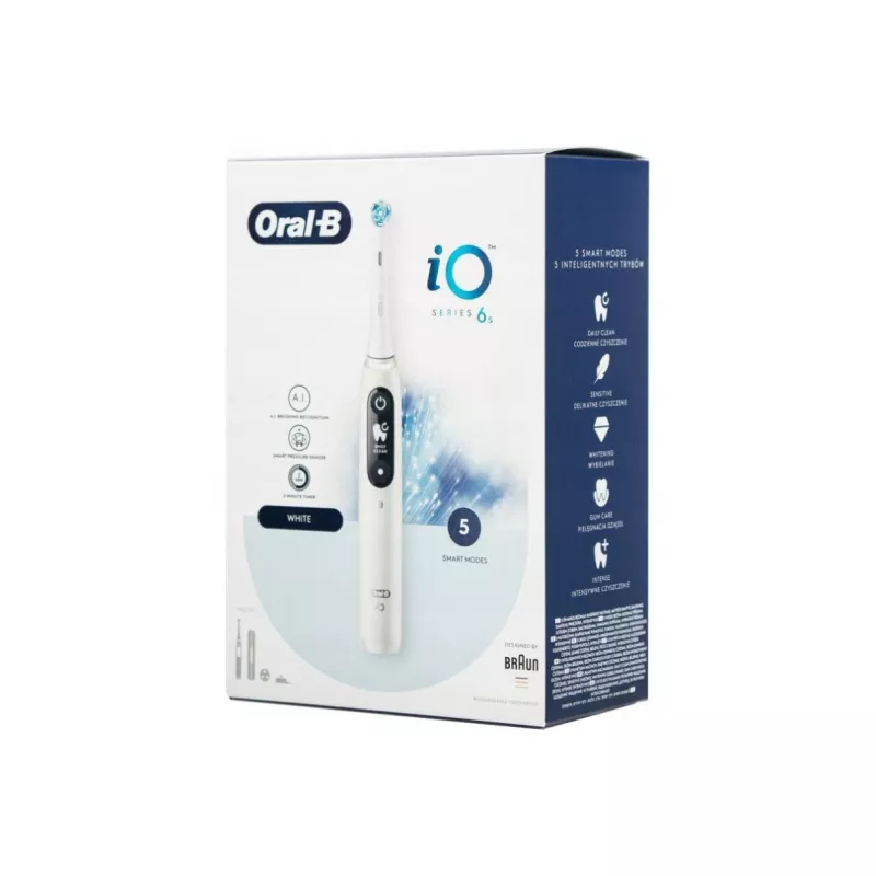 Szczoteczka elektryczna Braun Oral-B iO6 Series biała
