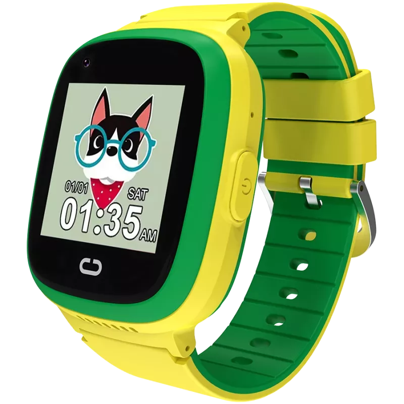 Zegarek dziecięcy CANYON Sunny KW-48 Video 4G GPS Gry i Muzyka Zielony