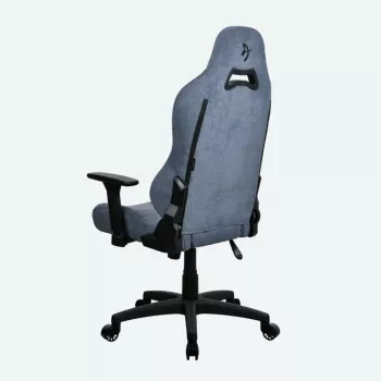 Fotel gamingowy Arozzi Torretta SoftFabric niebieski — ergonomiczny design, regulowana wysokość i podłokietniki