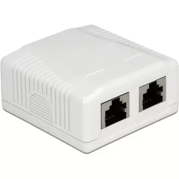 Gniazdo natynkowe 2 x RJ-45 DeLOCK 86197