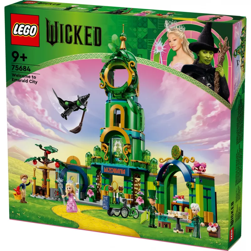 Bricks Wicked 75684 Witamy w Szmaragdowym Grodzie