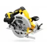 DeWALT DCS570P2-QW przenośna pilarka tarczowa 18,4 cm srebrna, żółta 5500 obr./min