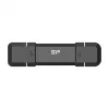 Pendrive Silicon Power DS72 250 GB USB Type-A / USB Type-C 3.2 Gen 2 (3.1 Gen 2) Czarny