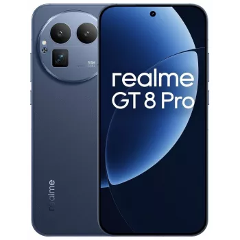 Smartfon REALME realme GT 8 Pro 5G, 6.79-calowy AMOLED 144 Hz, Snapdragon 8 Elite, 16 GB RAM, 512 GB, 7000 mAh, niebieski