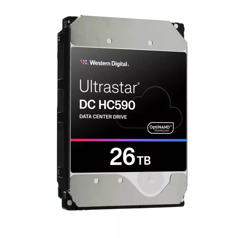 Western Digital WD Ultrastar DC HC590 0F65672 - Festplatte - Datencenter - verschlüsselt - 26 TB - intern - 3.5 (8.9 cm) - SATA 6Gb/s - 7200 U/min - P