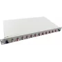 Helos LWL 19 Splice Box 12 x LC Duplex OM4 do spawania Szary (375558)