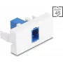 Moduł panelu krosowego DELOCK SC Simplex niebieski/biały 45° Easy 90896