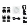 Zasilacz awaryjny zielony Cell UPS13 — zasilacz UPS online z podwójną konwersją, 1000 VA / 900 W, czysty sinus, 6 gniazd AC, LCD, 2×12V 9Ah