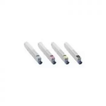 OKI Rainbow Kit - Tonersatz - 1 x czarny, żółty, cyjan, magenta - 15000 stron (43112702)