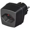 brennenstuhl Travel Adapter - Adapter for Power Connector - Czarny (1508480)