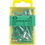 Nity c.k tools T3819A 612, aluminiowe nity zrywalne 4,8×9 mm, opakowanie 40 szt.