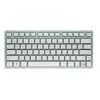Klawiatura CHERRY KW 7100 MINI BT uniwersalna Bluetooth QWERTY US International w kolorze miętowym