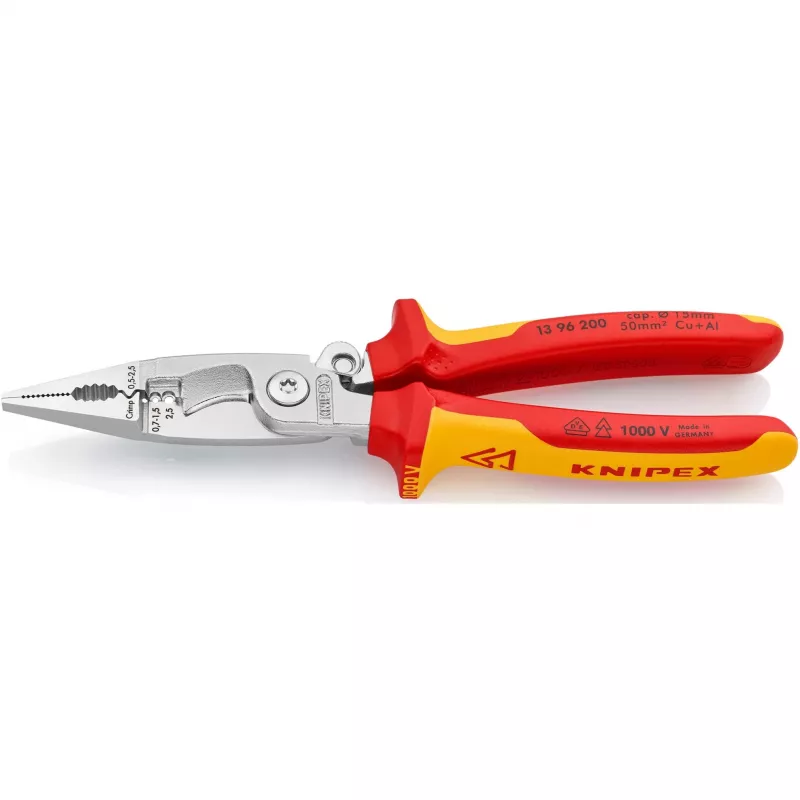 Szczypce półokrągłe Knipex 13 96 200