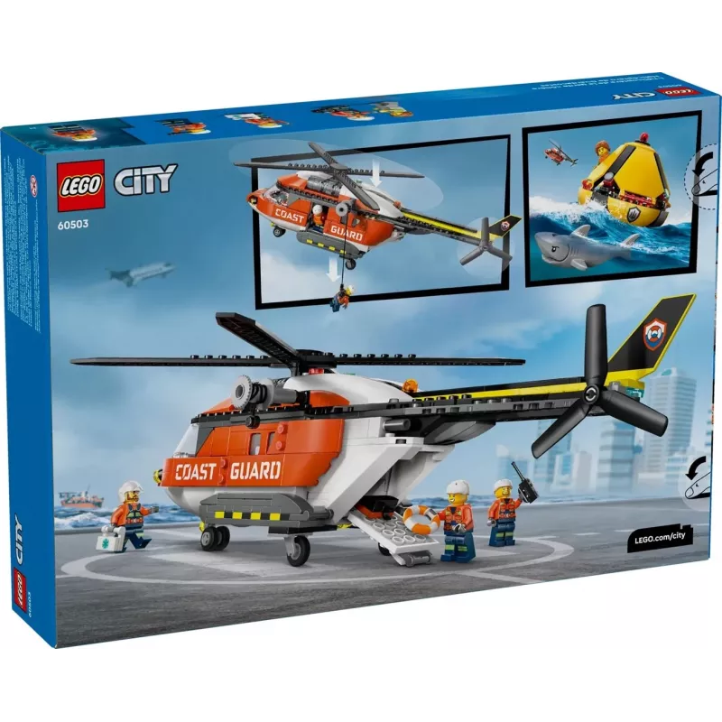 LEGO CITY 60503 Śmigłowiec Straży Przybrzeżnej